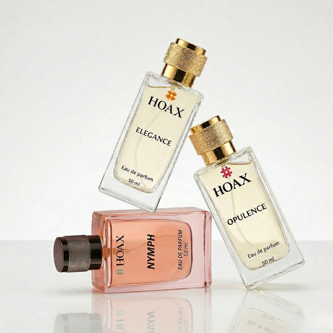 Hoax | Nymph, Opulence & Elegance | Perfume for Women | Eau De Parfum 50ml x3