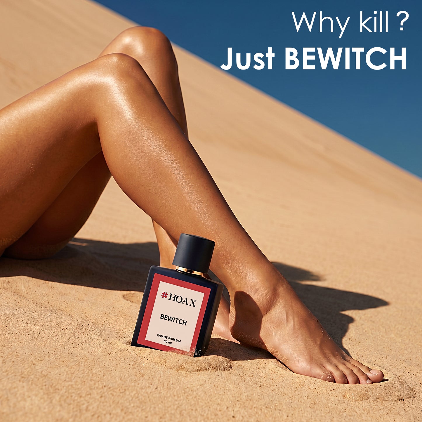 Hoax Bewitch Eau De Parfum for Women | Long Lasting Premium Fruity Fragrance | Elegant Sweet Fresh Scent | 50ml