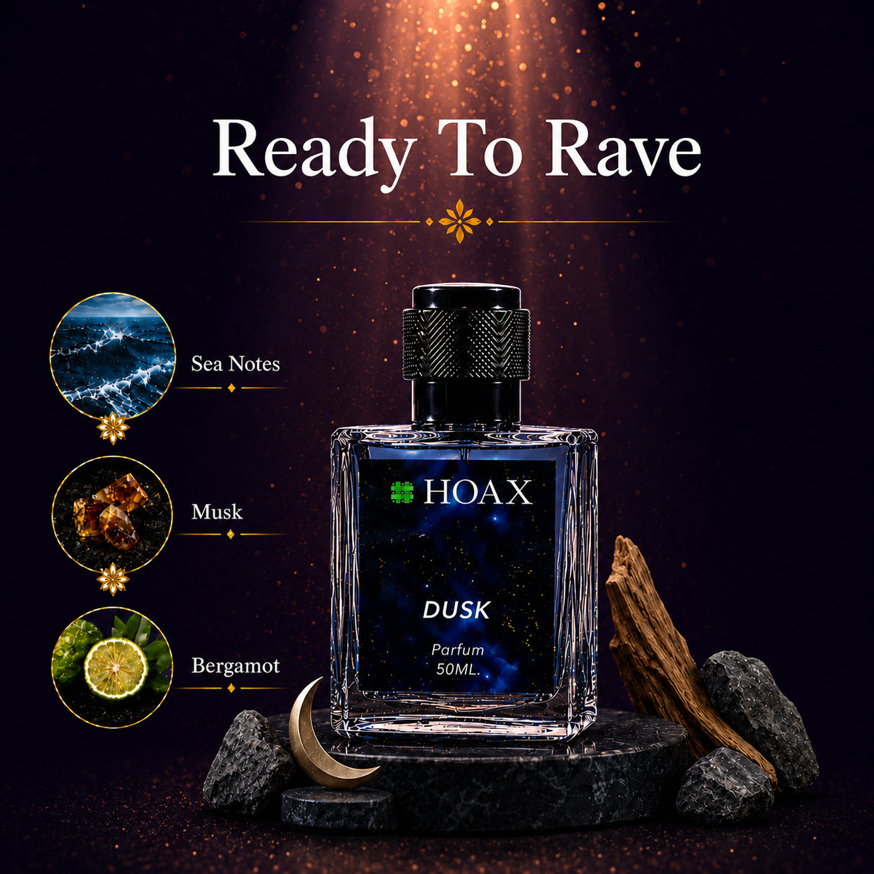 Dusk – Refreshing Aquatic Fragrance for Men - Daily, Date & Office Wear | 50ml