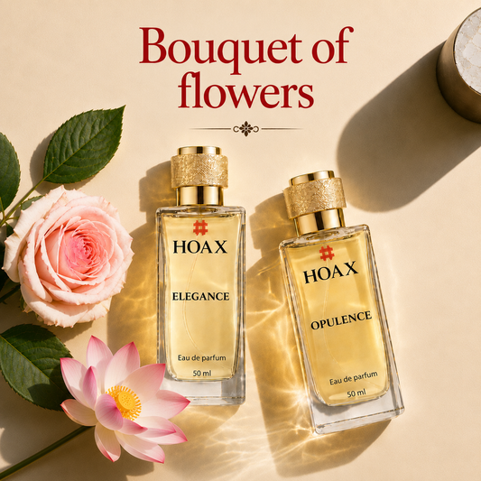 Hoax | Opulence & Elegance | Perfume for Women | Eau De Parfum 50ml x2