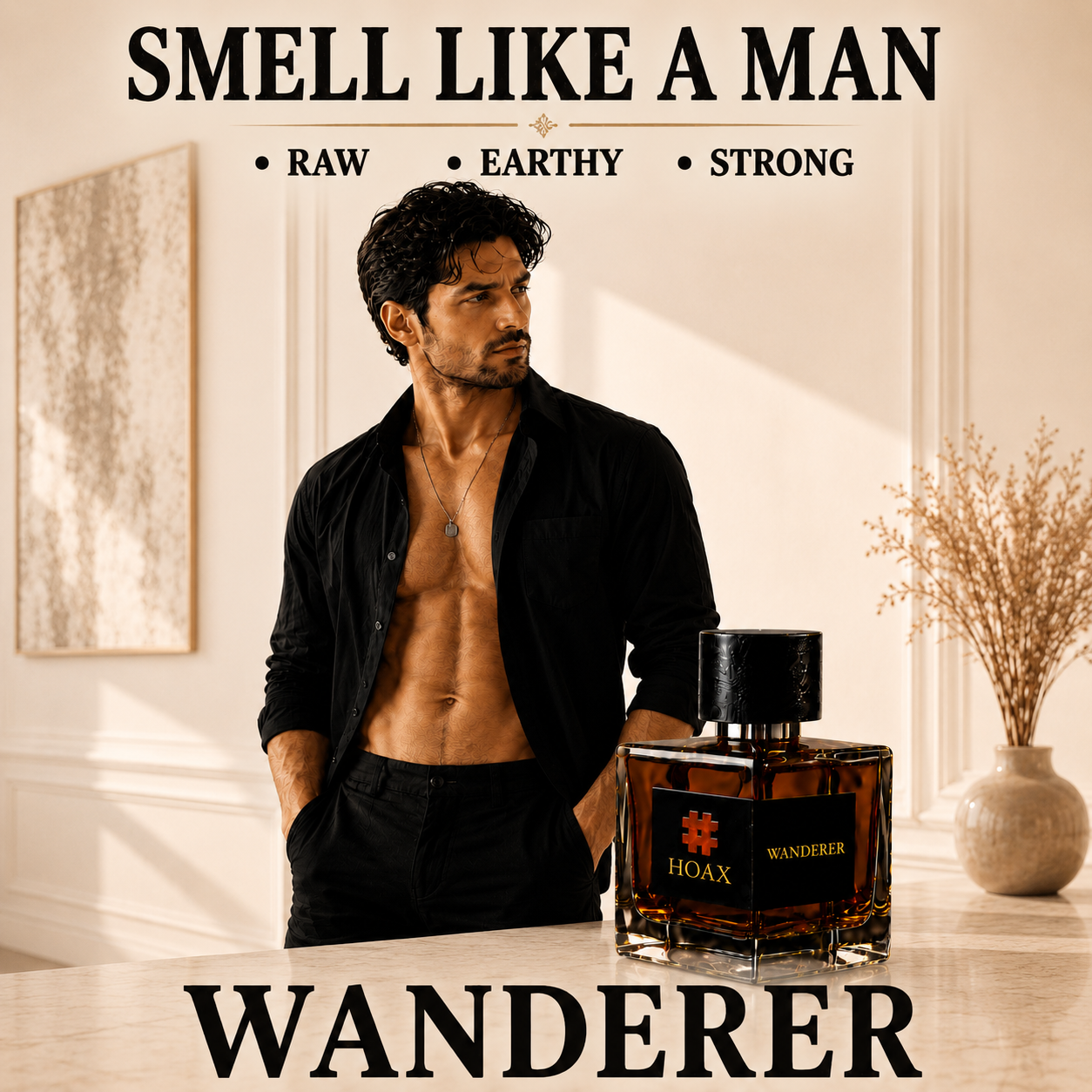 Wanderer - Eau De Parfum for Men | Fresh oud & earthy Scent | 50 ml