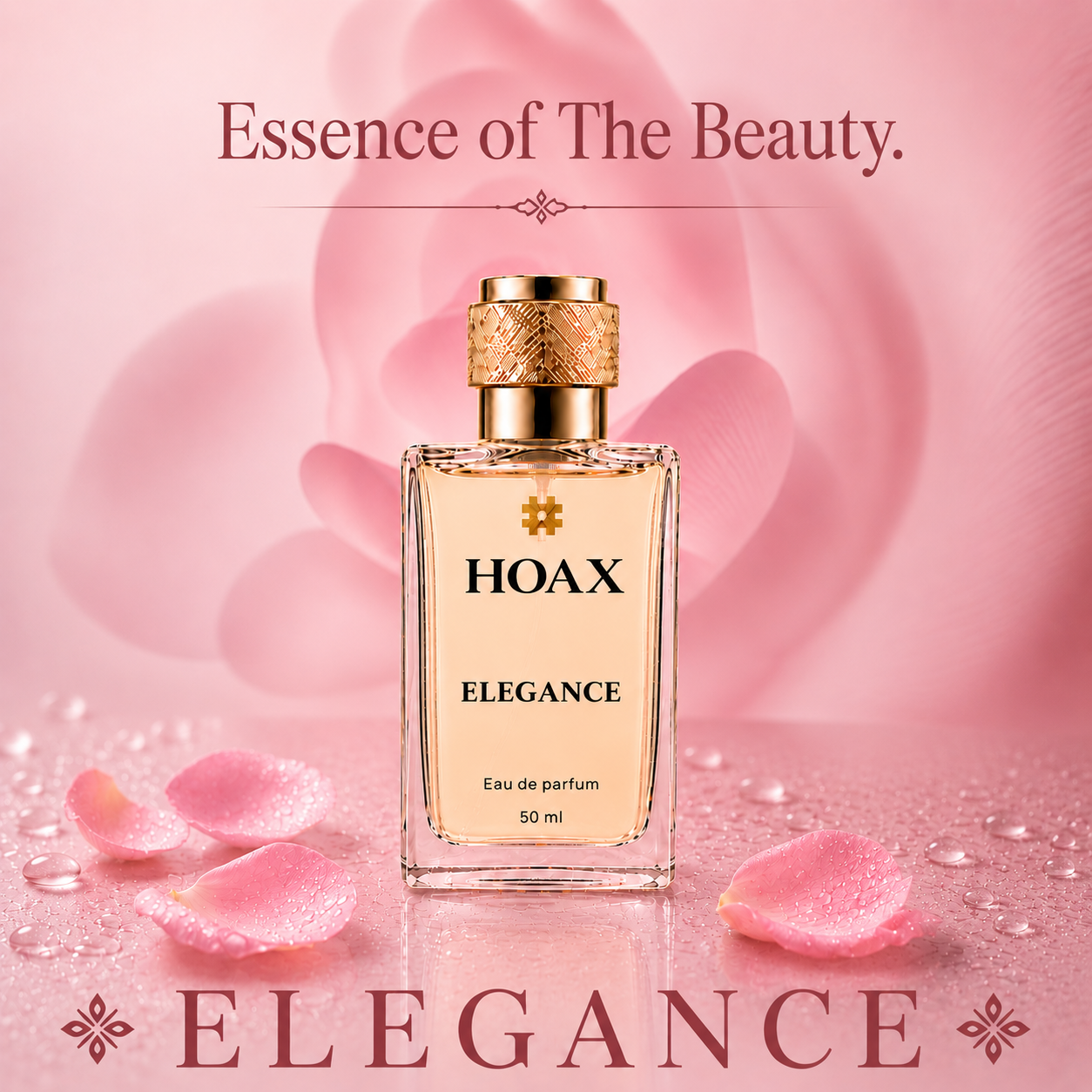 Elegance - Eau De Parfum for Women | Red Rose & Saffron Fragrance | 50ml