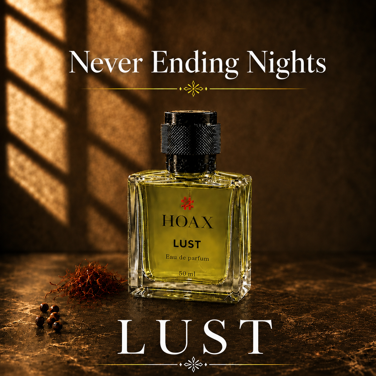 Lust - Citrus, Spicy Woody Lemon, Clove & Patchouli - Date Night & Party Wear | 50ml
