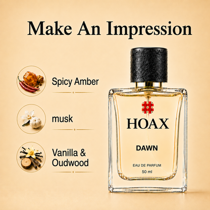 Hoax | Dawn & Dusk | Eau De Parfum Combo for Men | Premium Long Lasting Fragrance Set | 50ml x2
