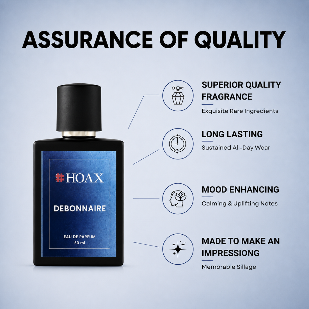 Debonnaire –  Eau De Parfum for Everyday Wear | Refreshing Sea Notes | 50ml