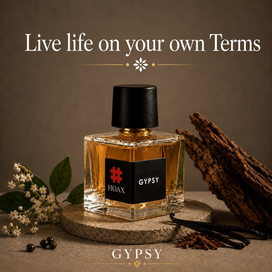 Hoax Gypsy Eau De Parfum for Women | Long Lasting Premium Woody Floral Fragrance | Oudwood Geranium Sandalwood | Daily Wear & Elegant Occasions