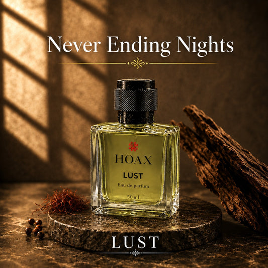 Lust - Citrus, Spicy Woody Lemon, Clove & Patchouli - Date Night & Party Wear | 50ml
