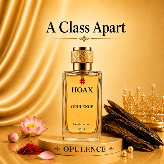 HOAX Opulence Eau de Parfum For Women : rich fragrance of lotus with saffron| Long Lasting Fragrance | 50 ml