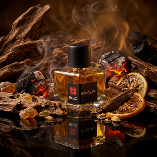 Hoax Wanderer Eau De Parfum for Men | Long Lasting Premium Floral Woody Fragrance | Neroli Jasmine Iris Sandalwood Vetiver