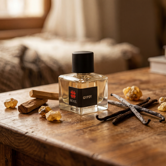 Hoax Gypsy Eau De Parfum for Women | Long Lasting Premium Woody Floral Fragrance | Oudwood Geranium Sandalwood | Daily Wear & Elegant Occasions