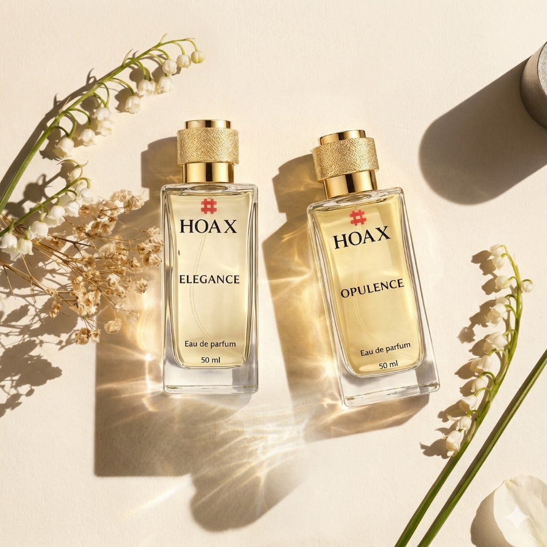 Hoax | Opulence & Elegance | Perfume for Women | Eau De Parfum 50ml x2