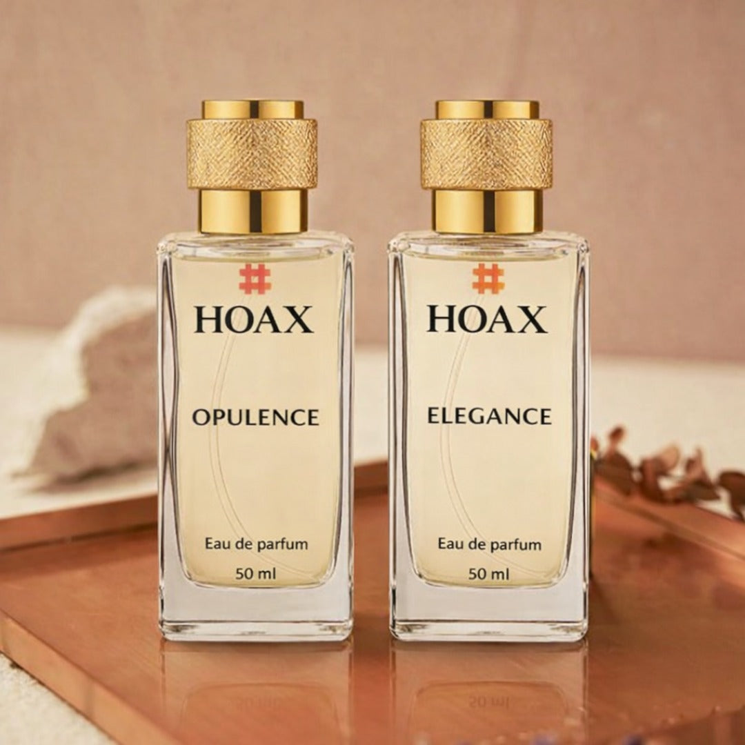 Hoax | Opulence & Elegance | Perfume for Women | Eau De Parfum 50ml x2