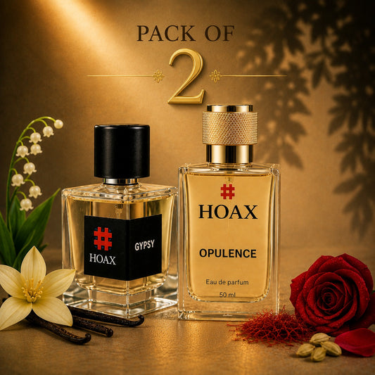 Hoax | Opulence & Gypsy | Eau De Parfum Combo for Women | Premium Long Lasting Fragrance Set | 50ml x2