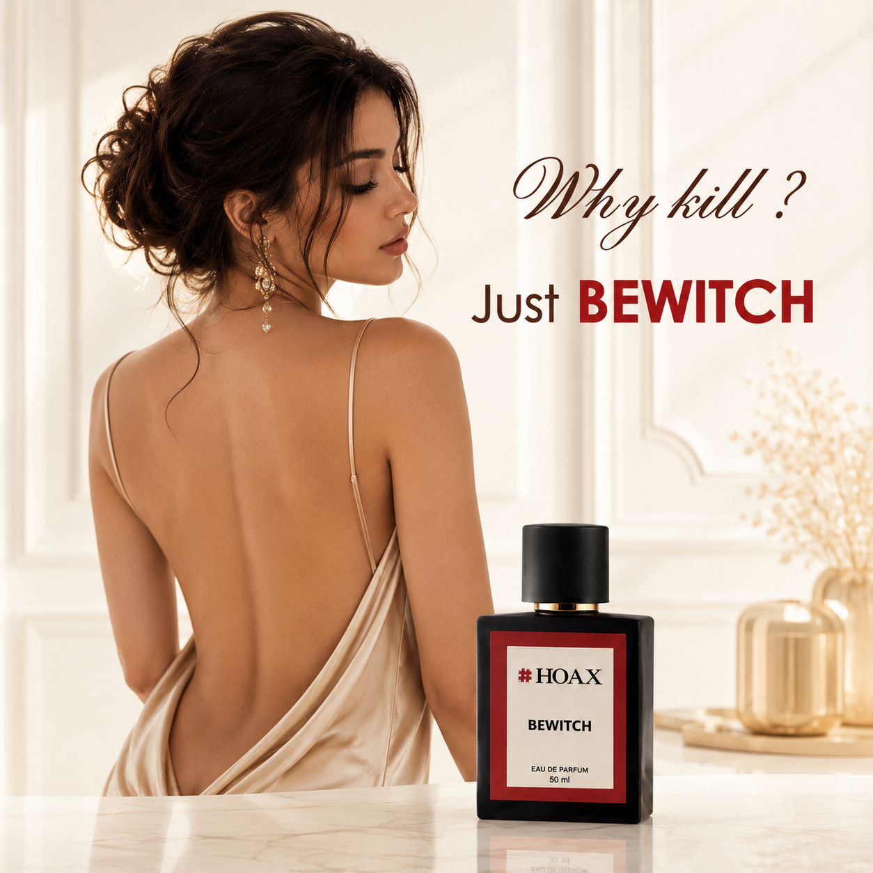 Bewitch Luxury Eau De Parfum for Women | Fresh, Fruity & Feminine Fragrance | 50ml
