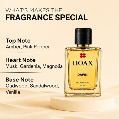 Hoax | Dawn & Dusk | Eau De Parfum Combo for Men | Premium Long Lasting Fragrance Set | 50ml x2