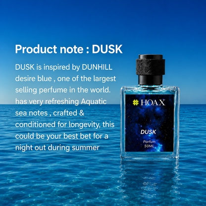 Hoax | Dawn & Dusk | Eau De Parfum Combo for Men | Premium Long Lasting Fragrance Set | 50ml x2
