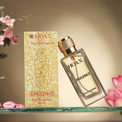 Opulence - Eau De Parfum for Women | Sophisticated Lotus & Saffron Fragrance | 50ml