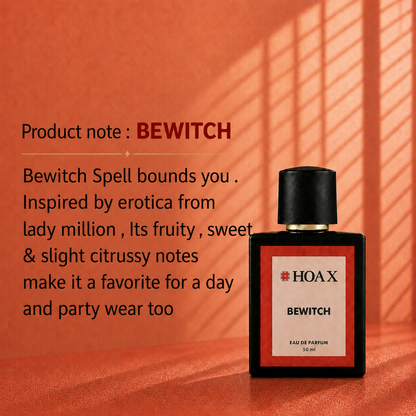 Hoax | Opulence & Bewitch | Eau De Parfum Combo for Women | Premium Long Lasting Fragrance Set | 50ml x2