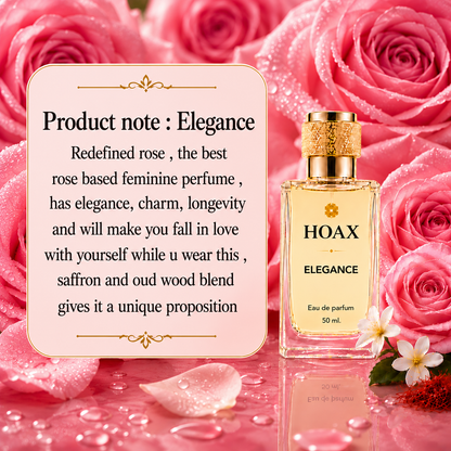 Hoax | Opulence & Elegance | Perfume for Women | Eau De Parfum 50ml x2